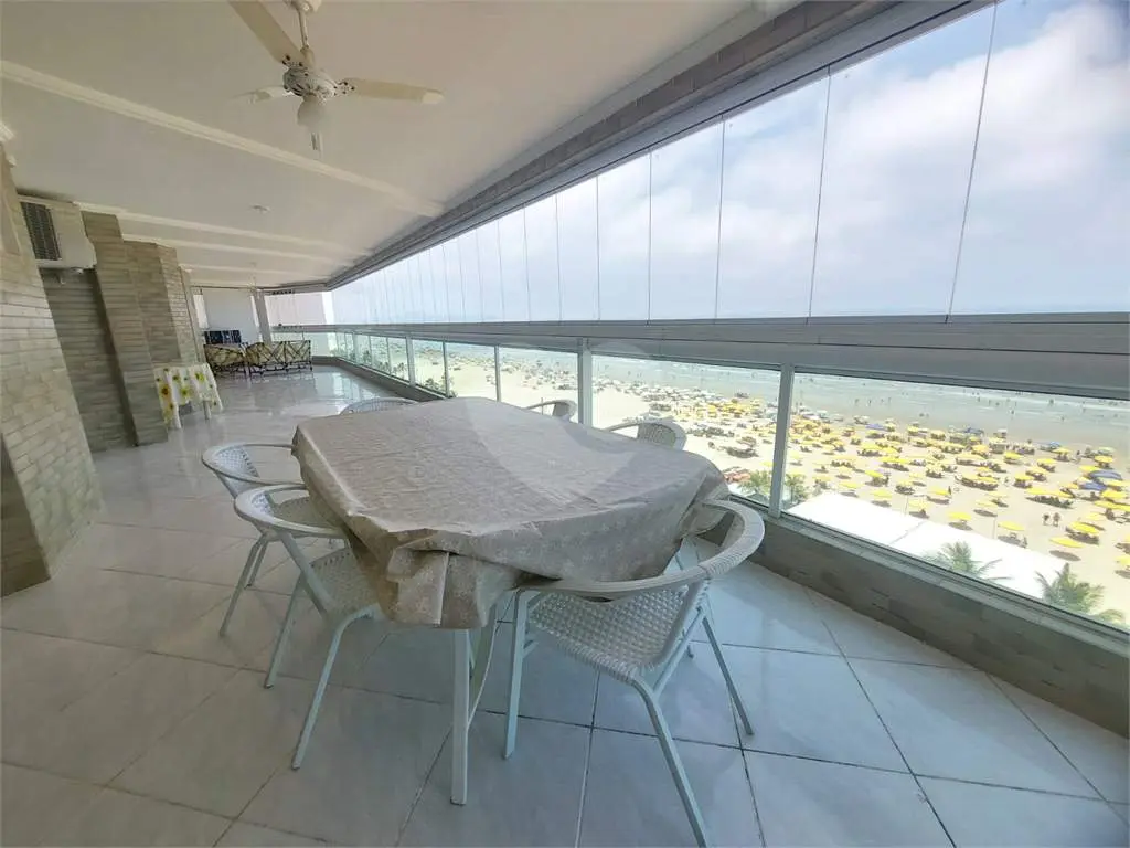 Apartamento para Venda em Praia Grande, Cidade Ocian, 4 dormitórios, 4 suítes, 6 banheiros, 2 vagas