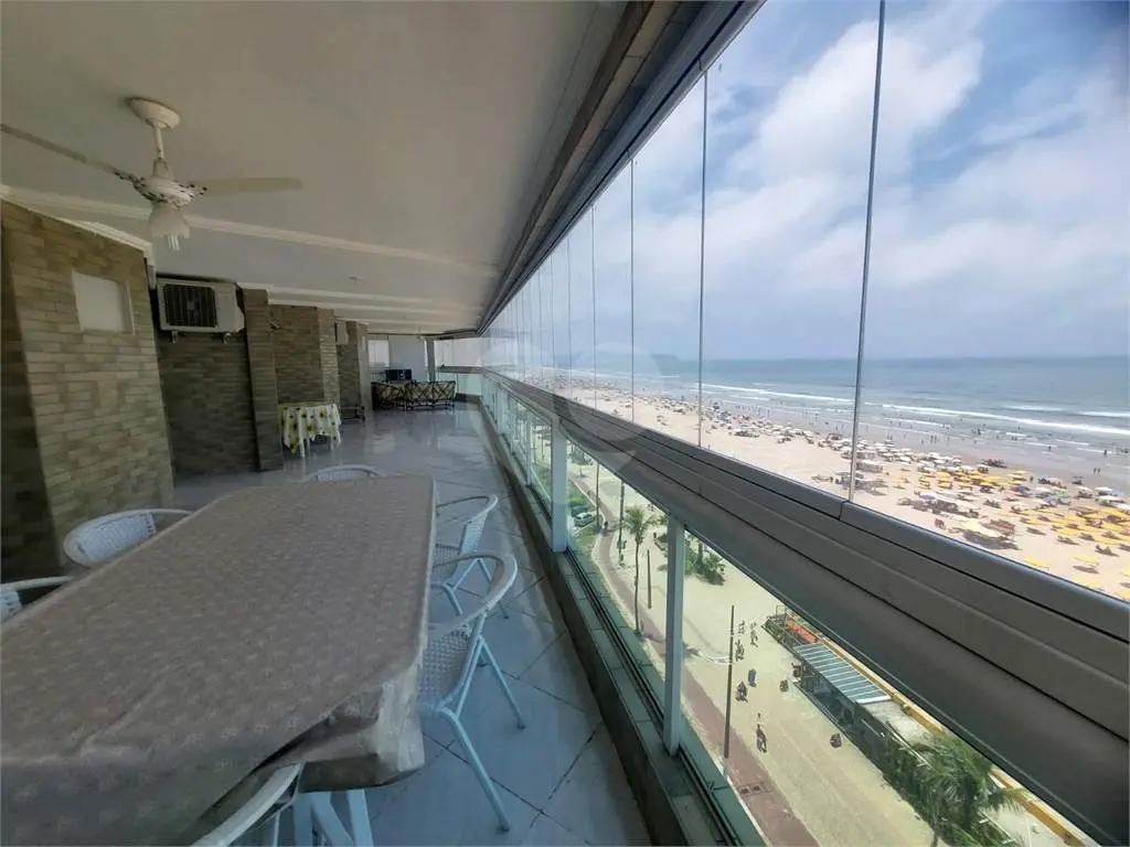Apartamento para Venda em Praia Grande, Cidade Ocian, 4 dormitórios, 4 suítes, 6 banheiros, 2 vagas