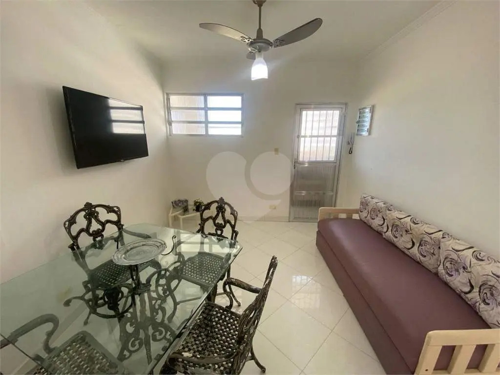 Apartamento para Venda em Praia Grande, Guilhermina, 1 dormitório, 1 banheiro, 1 vaga