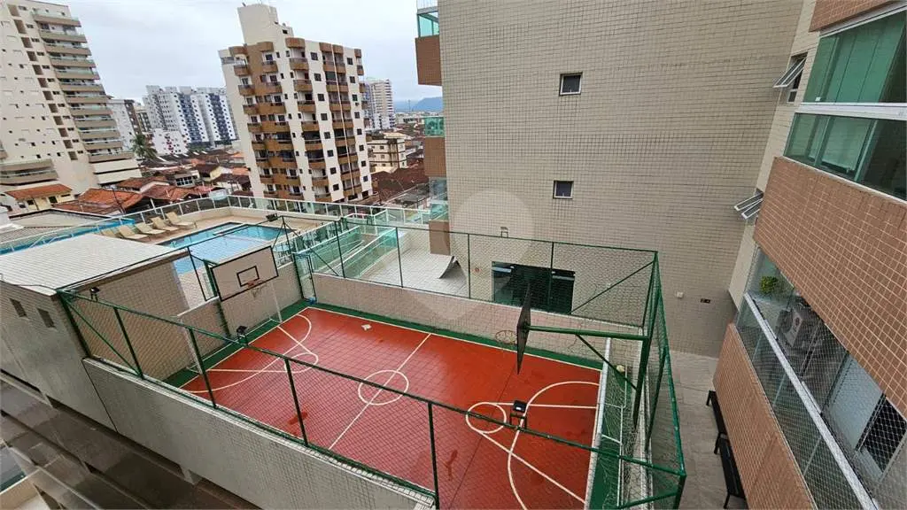 Apartamento para Venda em Praia Grande, Vila Tupi, 2 dormitórios, 1 suíte, 2 banheiros, 2 vagas