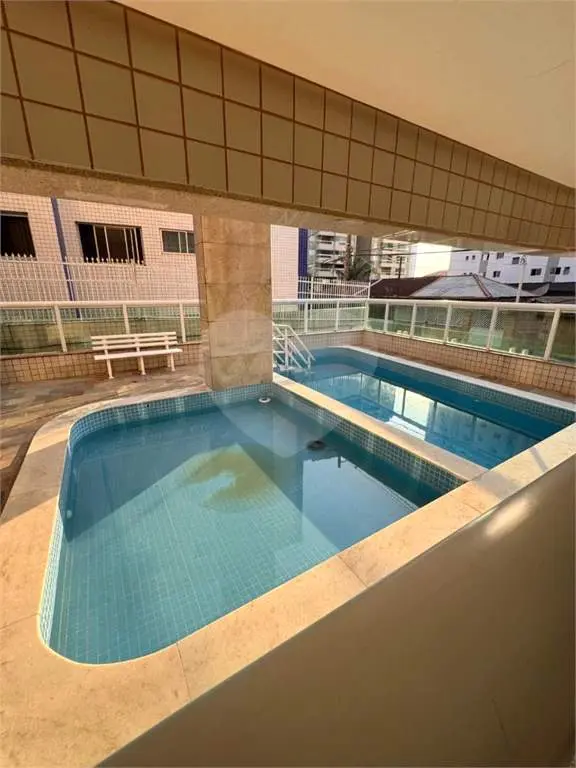Apartamento para Venda em Praia Grande, Aviação, 2 dormitórios, 2 suítes, 3 banheiros, 1 vaga