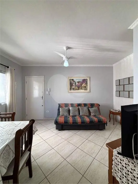 Apartamento para Venda em Praia Grande, Guilhermina, 1 dormitório, 1 banheiro, 1 vaga