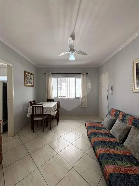 Apartamento para Venda em Praia Grande, Guilhermina, 1 dormitório, 1 banheiro, 1 vaga