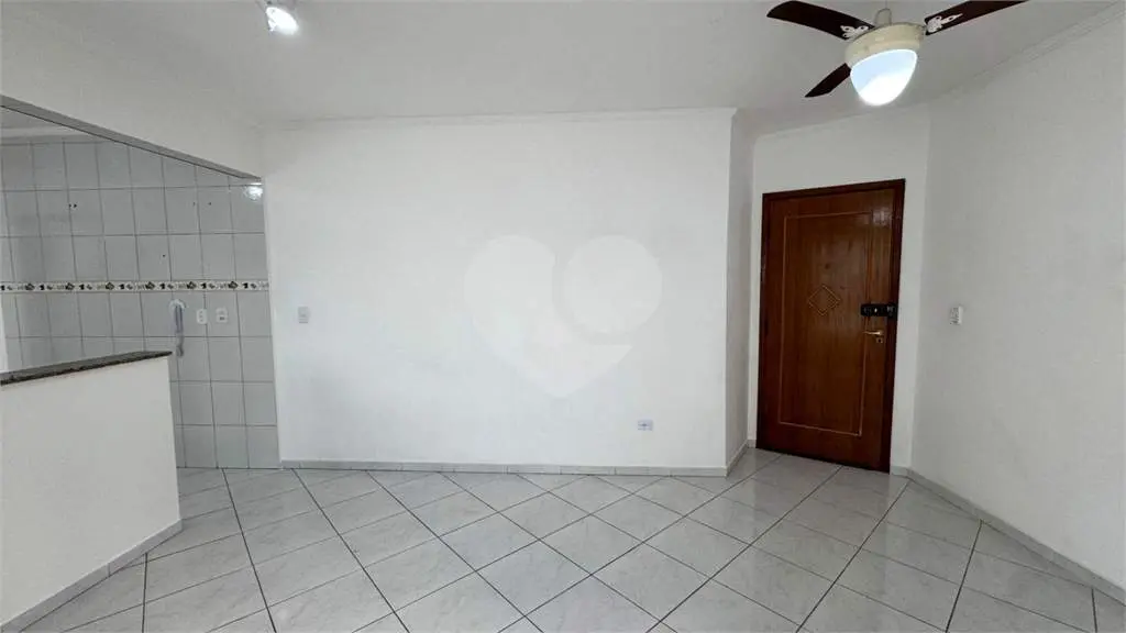 Apartamento para Venda em Praia Grande, Guilhermina, 1 dormitório, 1 banheiro, 1 vaga