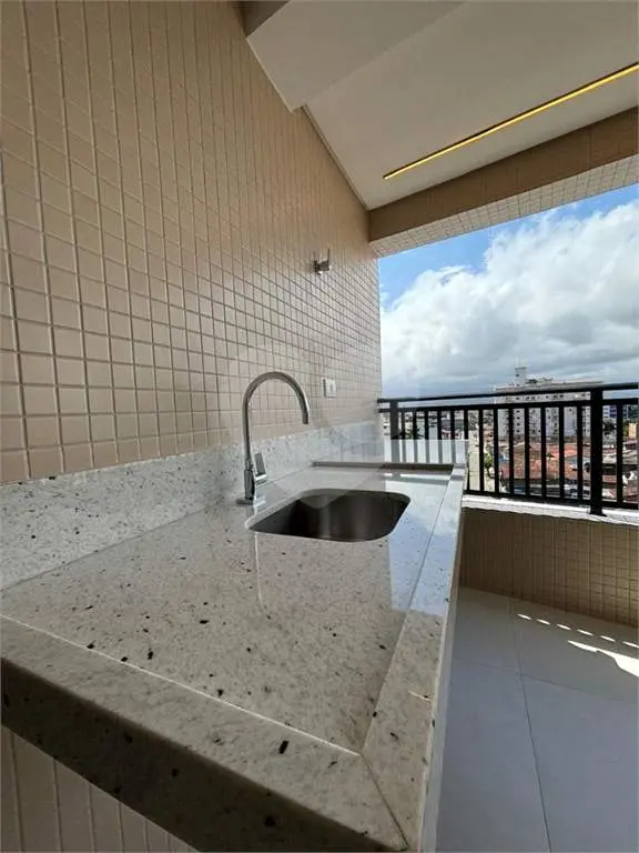 Apartamento para Venda em Praia Grande, Aviação, 2 dormitórios, 1 suíte, 2 banheiros, 1 vaga
