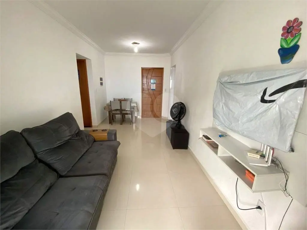 Apartamento para Venda em Praia Grande, Solemar, 2 dormitórios, 1 suíte, 1 banheiro, 1 vaga