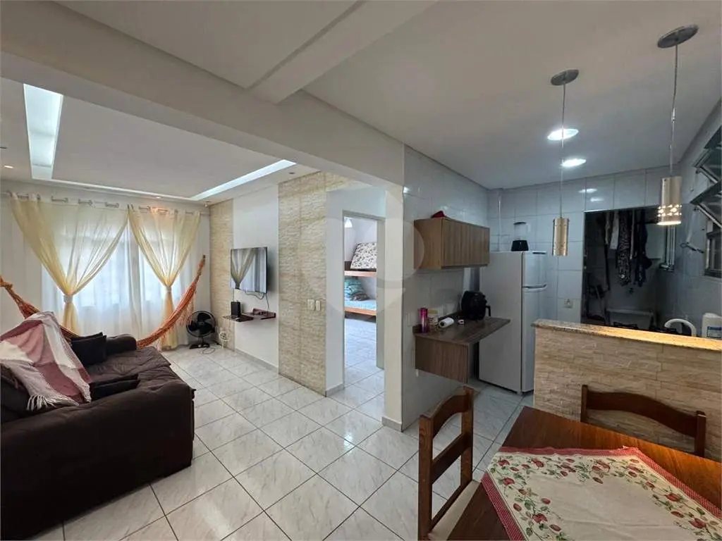 Apartamento para Venda em Praia Grande, Canto do Forte, 1 dormitório, 1 banheiro, 1 vaga
