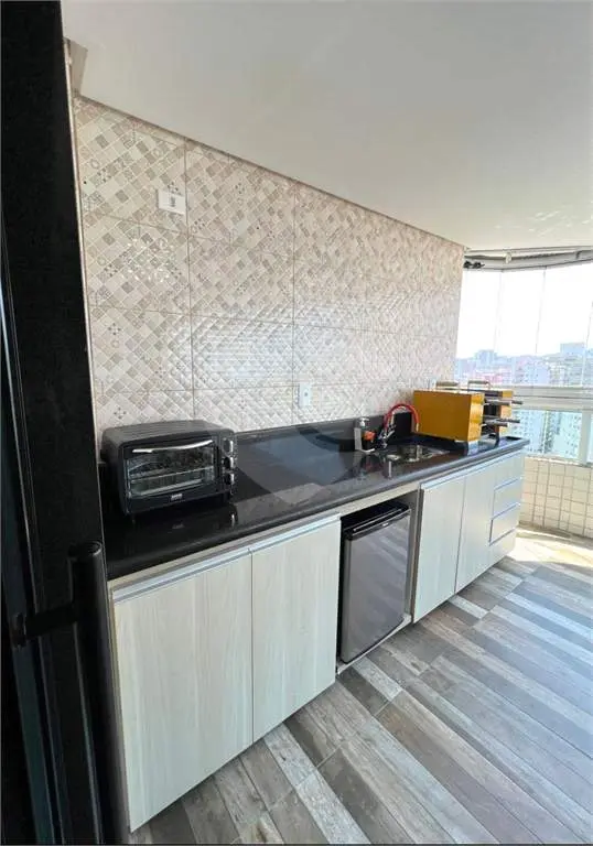 Apartamento para Venda em Praia Grande, Guilhermina, 4 dormitórios, 3 suítes, 5 banheiros, 2 vagas