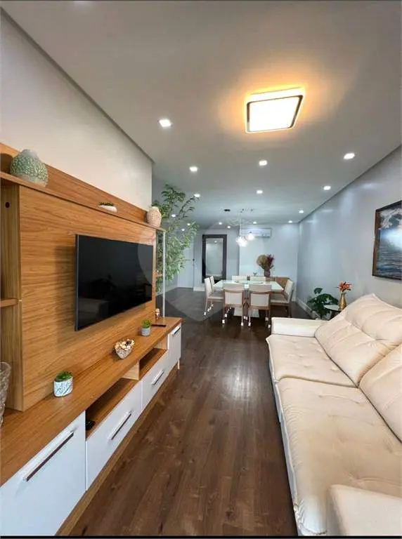 Apartamento para Venda em Praia Grande, Guilhermina, 4 dormitórios, 3 suítes, 5 banheiros, 2 vagas