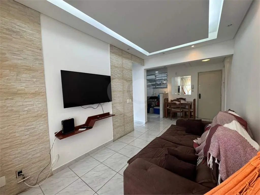 Apartamento para Venda em Praia Grande, Canto do Forte, 1 dormitório, 1 banheiro, 1 vaga