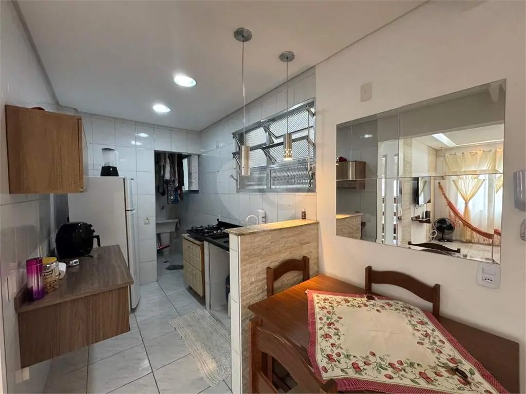 Apartamento para Venda em Praia Grande, Canto do Forte, 1 dormitório, 1 banheiro, 1 vaga