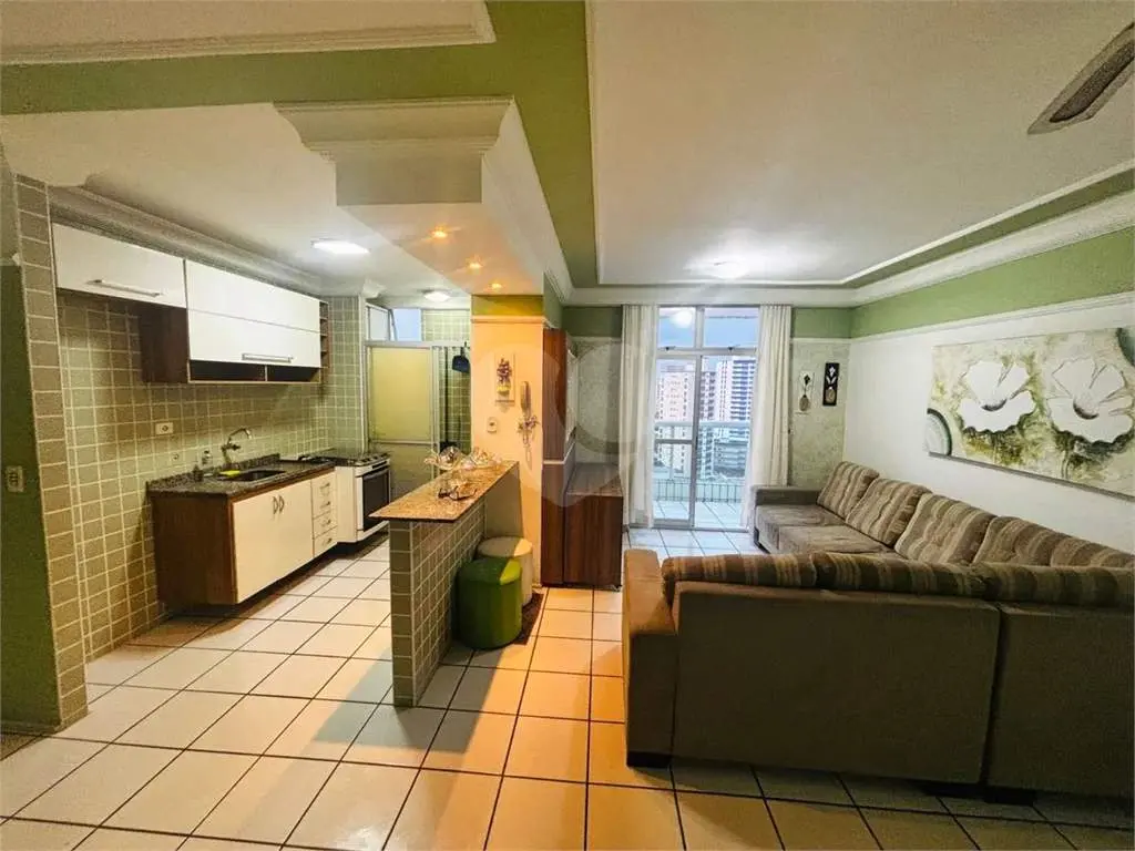 Apartamento para Venda em Praia Grande, Caiçara, 2 dormitórios, 1 suíte, 2 banheiros, 1 vaga