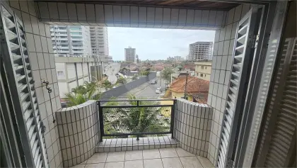 Apartamento para Venda em Praia Grande, Caiçara, 2 dormitórios, 1 suíte, 1 banheiro, 1 vaga