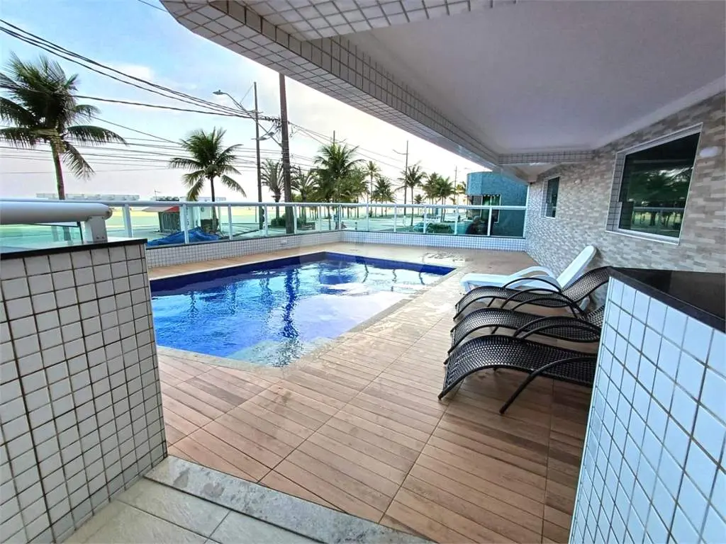 Apartamento para Venda em Praia Grande, Guilhermina, 3 dormitórios, 1 suíte, 1 banheiro, 2 vagas