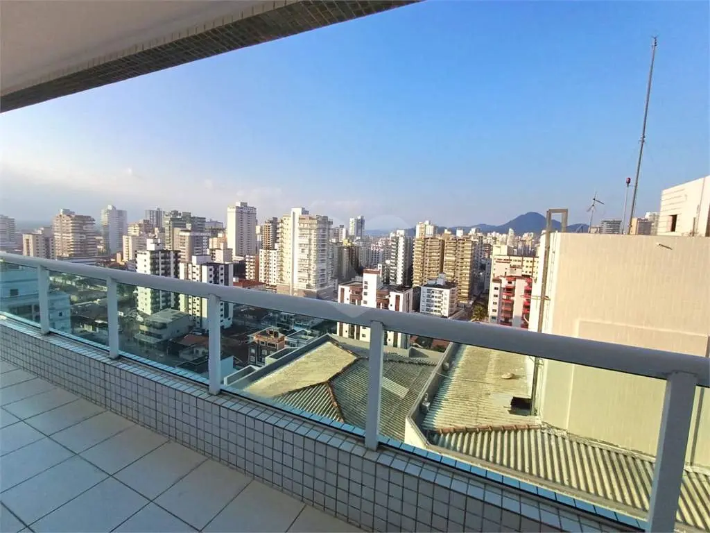 Apartamento para Venda em Praia Grande, Guilhermina, 2 dormitórios, 1 suíte, 1 banheiro, 1 vaga