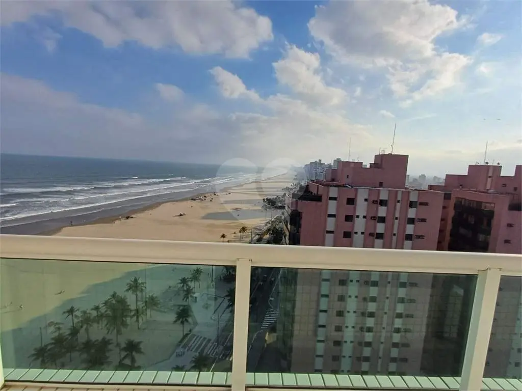 Apartamento para Venda em Praia Grande, Guilhermina, 3 dormitórios, 1 suíte, 1 banheiro, 2 vagas