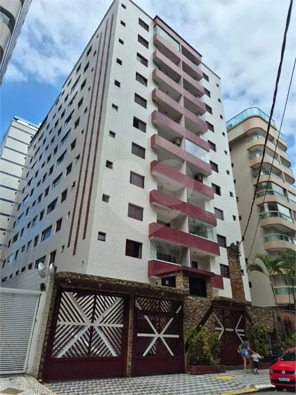 Apartamento para Venda em Praia Grande, Tupi, 2 dormitórios, 1 suíte, 1 banheiro, 1 vaga