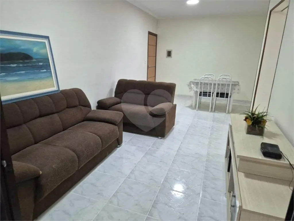 Apartamento para Venda em Praia Grande, Tupi, 2 dormitórios, 1 suíte, 1 banheiro, 1 vaga
