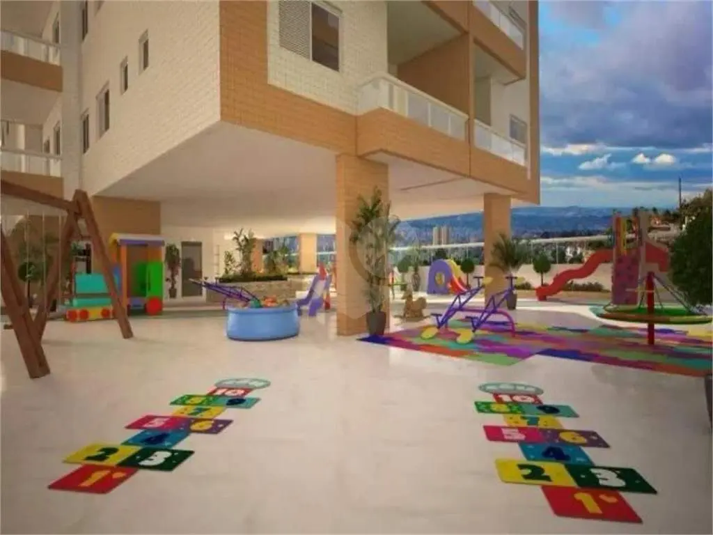 Apartamento para Venda em Praia Grande, Boqueirão, 2 dormitórios, 1 suíte, 2 banheiros, 1 vaga