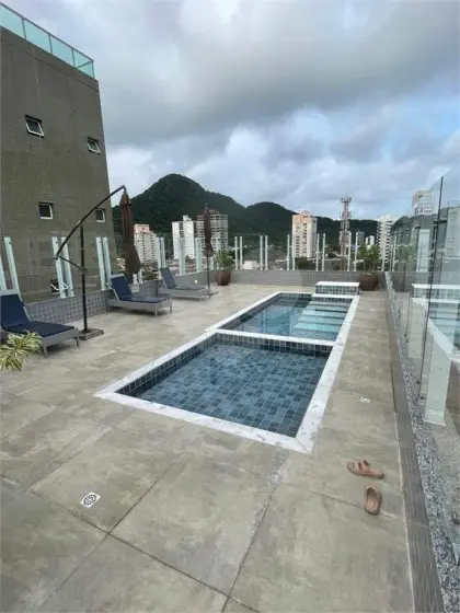 Apartamento para Venda em Praia Grande, Canto do Forte, 1 dormitório, 1 banheiro, 1 vaga