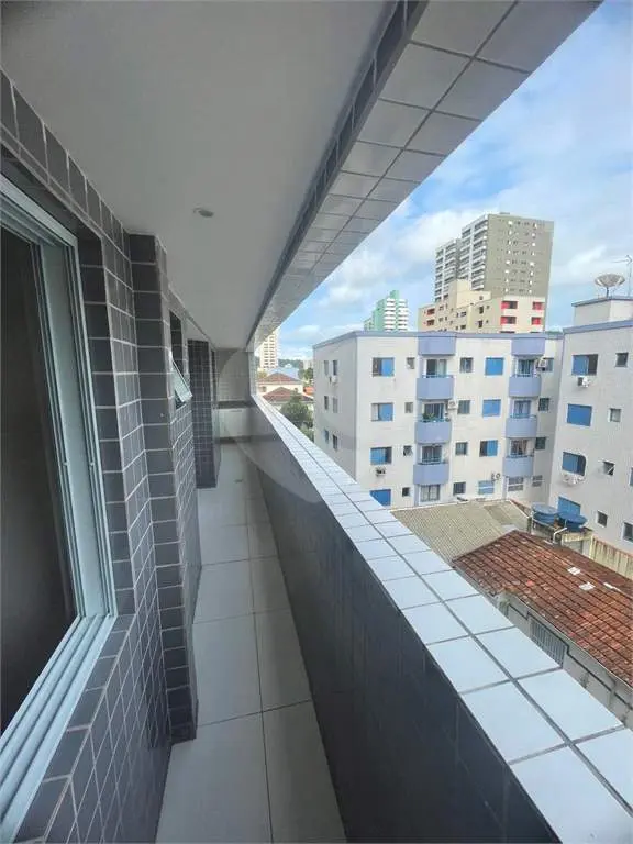 Apartamento para Venda em Praia Grande, Canto do Forte, 1 dormitório, 1 banheiro, 1 vaga