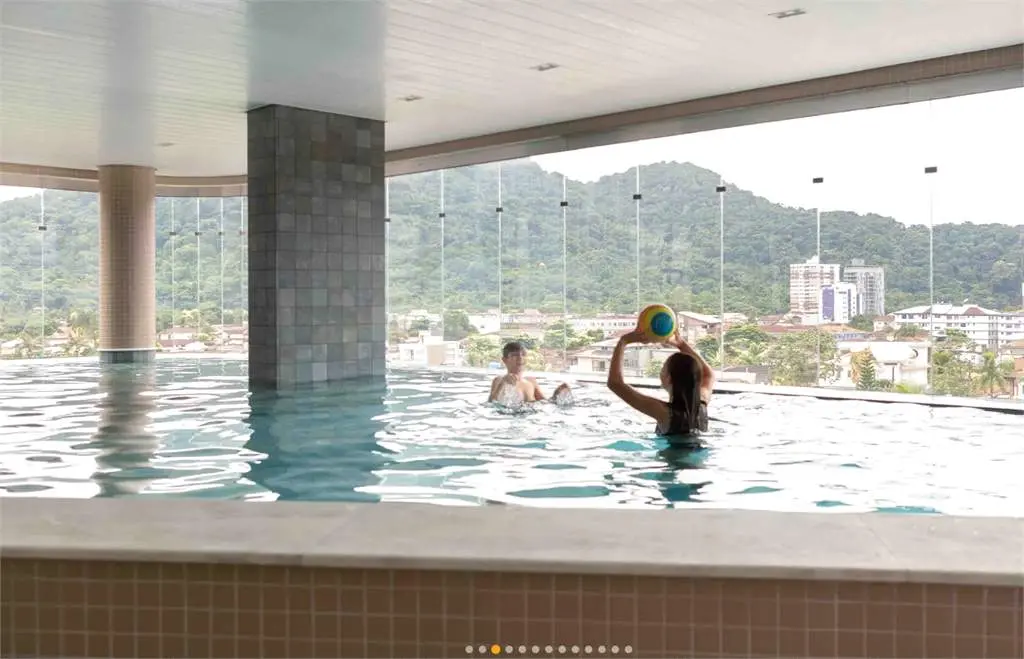 Apartamento para Venda em Praia Grande, Forte, 2 dormitórios, 2 suítes, 3 banheiros, 2 vagas