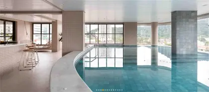 Apartamento para Venda em Praia Grande, Forte, 2 dormitórios, 2 suítes, 3 banheiros, 2 vagas