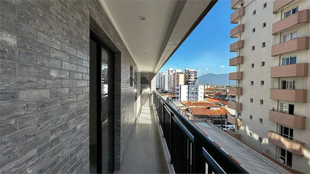 Apartamento para Venda em Praia Grande, Tupi, 2 dormitórios, 1 suíte, 2 banheiros, 1 vaga