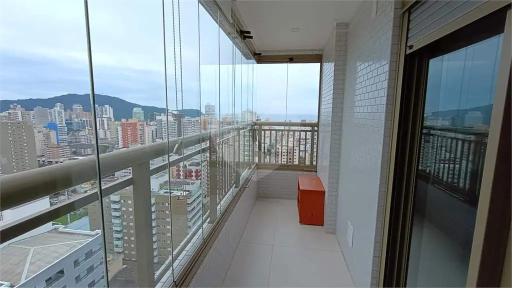 Apartamento para Venda em Praia Grande, Canto do Forte, 2 dormitórios, 1 suíte, 2 banheiros, 2 vagas