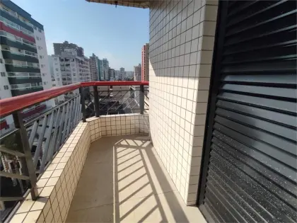 Apartamento para Venda em Praia Grande, Canto do Forte, 2 dormitórios, 1 suíte, 2 banheiros, 2 vagas