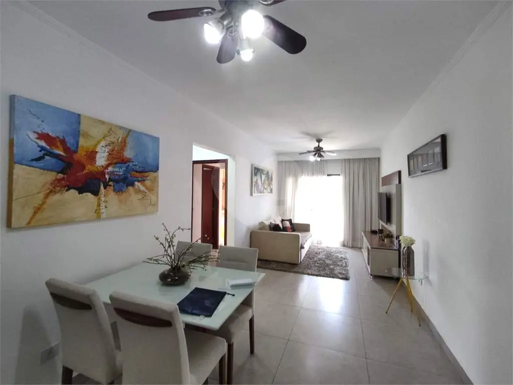Apartamento para Venda em Praia Grande, Canto do Forte, 2 dormitórios, 1 suíte, 2 banheiros, 2 vagas
