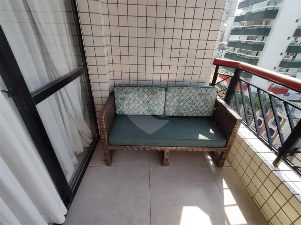 Apartamento para Venda em Praia Grande, Canto do Forte, 2 dormitórios, 1 suíte, 2 banheiros, 2 vagas