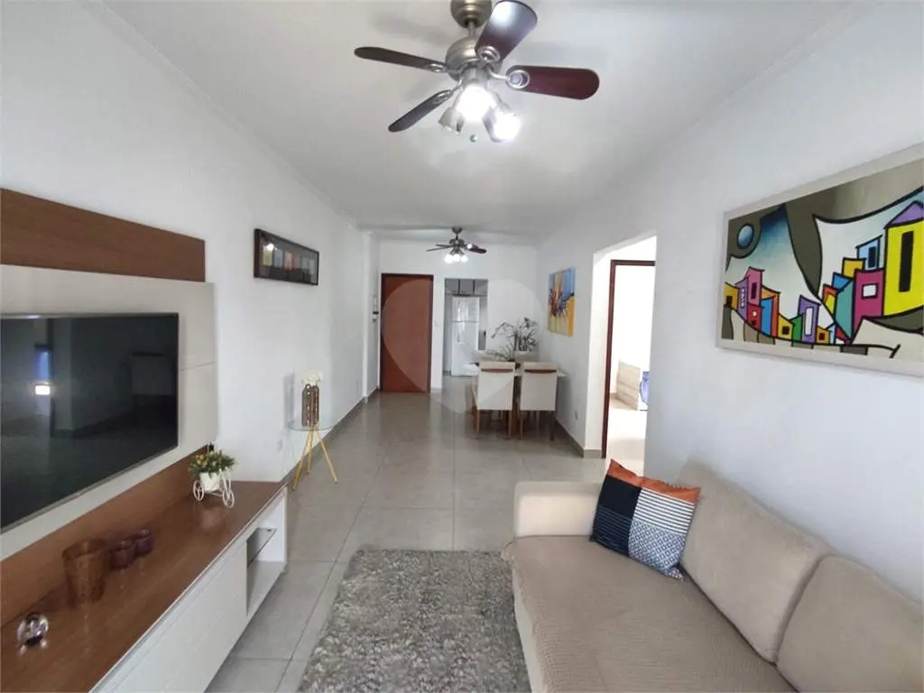 Apartamento para Venda em Praia Grande, Canto do Forte, 2 dormitórios, 1 suíte, 2 banheiros, 2 vagas