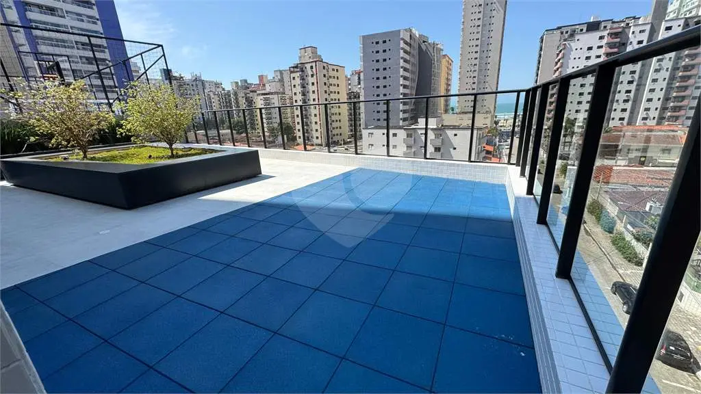 Apartamento para Venda em Praia Grande, Campo aviação, 2 dormitórios, 2 suítes, 3 banheiros, 1 vaga
