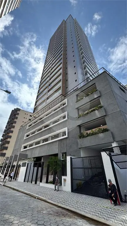 Apartamento para Venda em Praia Grande, Campo aviação, 2 dormitórios, 2 suítes, 3 banheiros, 1 vaga