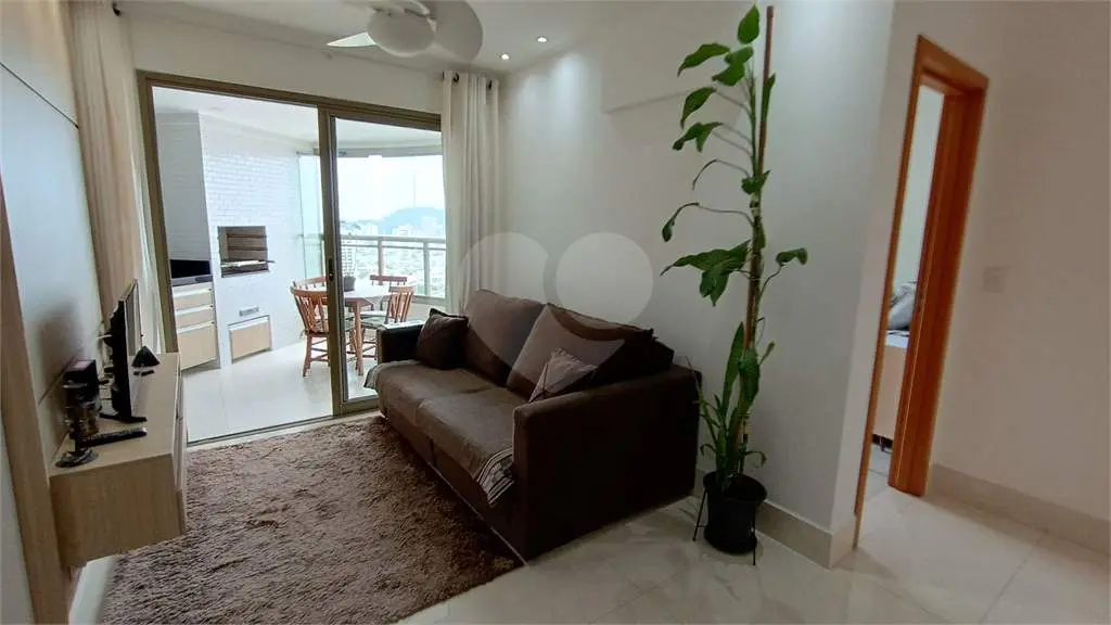 Apartamento para Venda em Praia Grande, Canto do Forte, 2 dormitórios, 1 suíte, 2 banheiros, 2 vagas
