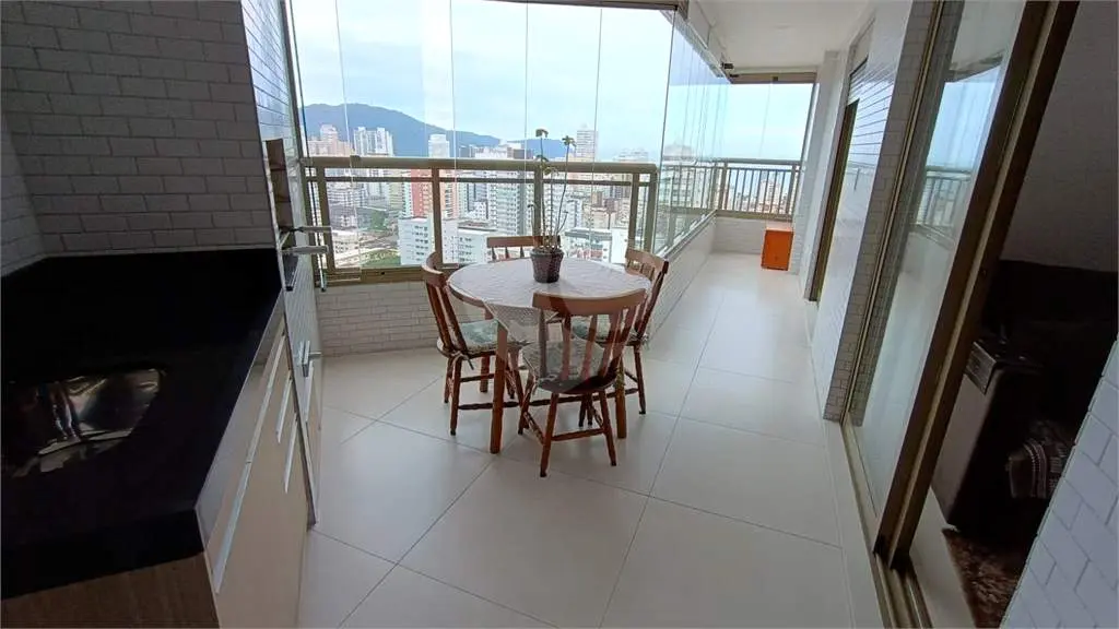 Apartamento para Venda em Praia Grande, Canto do Forte, 2 dormitórios, 1 suíte, 2 banheiros, 2 vagas