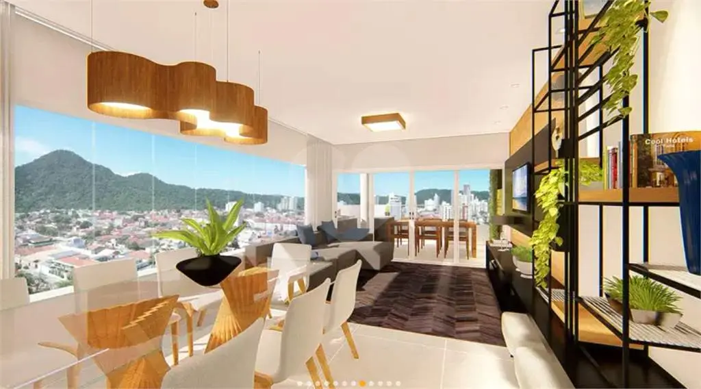 Apartamento para Venda em Praia Grande, Forte, 3 dormitórios, 3 suítes, 4 banheiros, 2 vagas