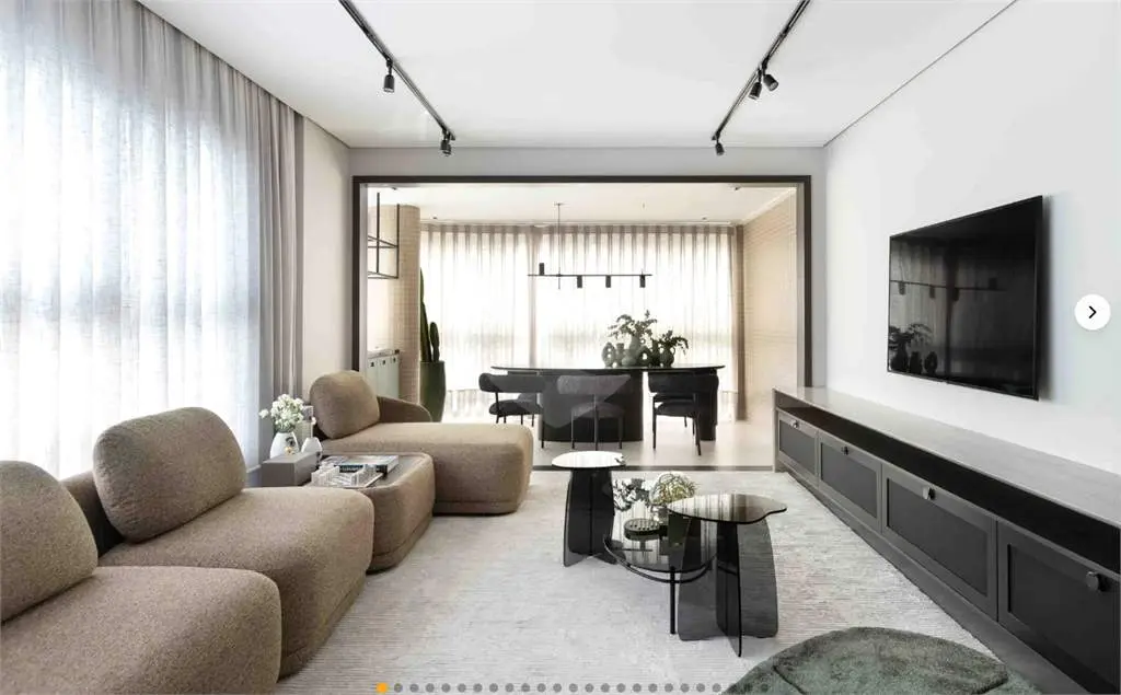 Apartamento para Venda em Praia Grande, Forte, 3 dormitórios, 3 suítes, 4 banheiros, 2 vagas