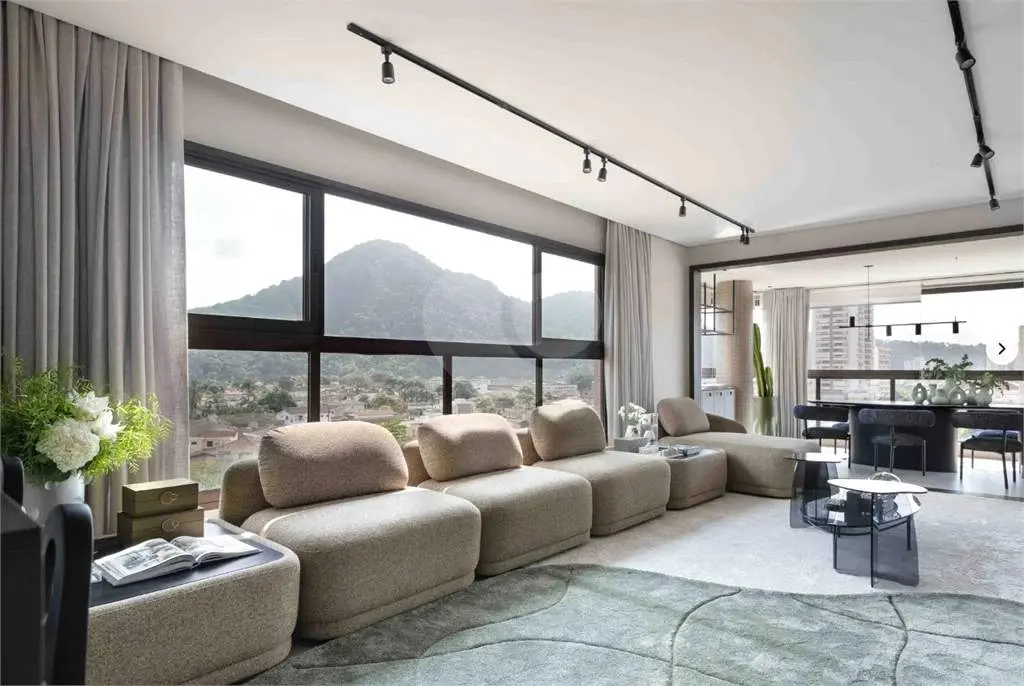 Apartamento para Venda em Praia Grande, Forte, 3 dormitórios, 3 suítes, 4 banheiros, 2 vagas
