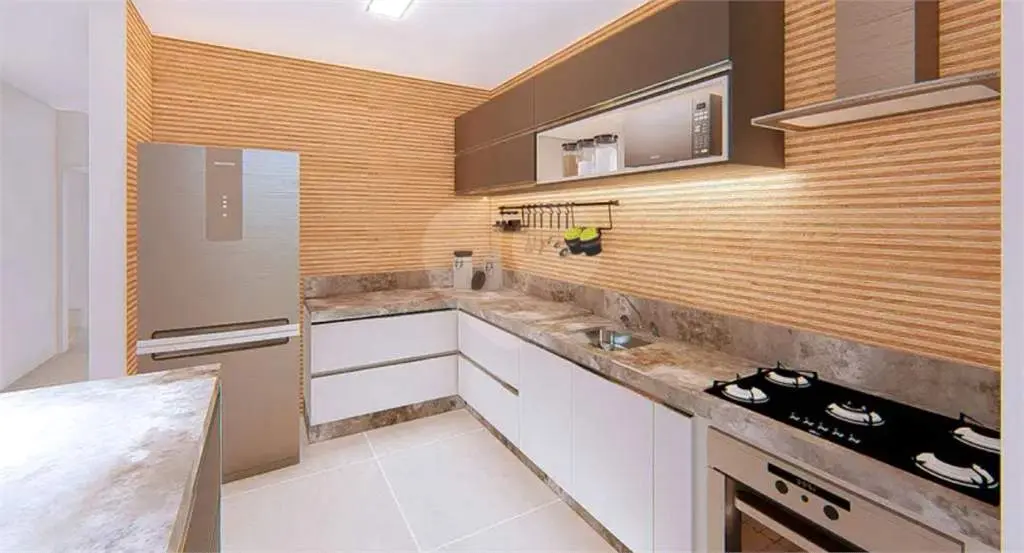 Apartamento para Venda em Praia Grande, Forte, 3 dormitórios, 3 suítes, 4 banheiros, 2 vagas