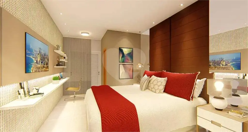 Apartamento para Venda em Praia Grande, Forte, 3 dormitórios, 3 suítes, 4 banheiros, 2 vagas
