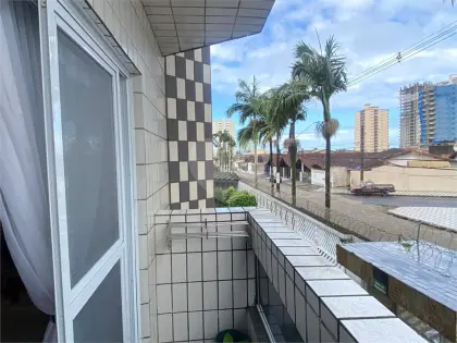 Apartamento para Venda em Praia Grande, Caiçara, 2 dormitórios, 1 banheiro, 1 vaga