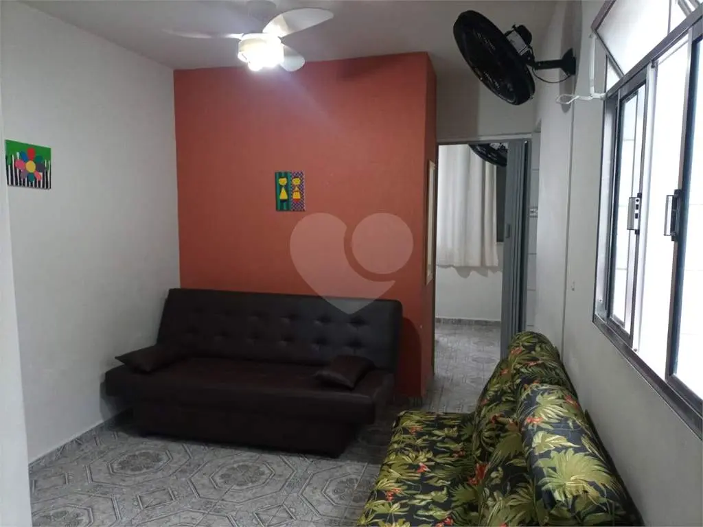 Apartamento para Venda em Praia Grande, Ocian, 1 dormitório, 1 banheiro, 1 vaga