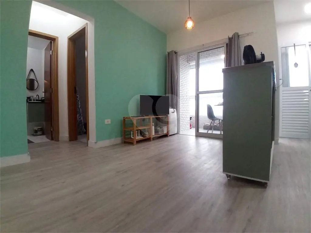 Apartamento para Venda em Praia Grande, Caiçara, 1 dormitório, 1 banheiro, 1 vaga