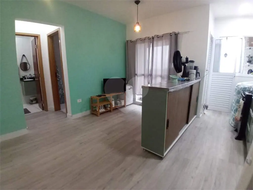 Apartamento para Venda em Praia Grande, Caiçara, 1 dormitório, 1 banheiro, 1 vaga