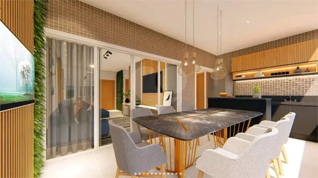 Apartamento para Venda em Praia Grande, Forte, 3 dormitórios, 3 suítes, 4 banheiros, 2 vagas