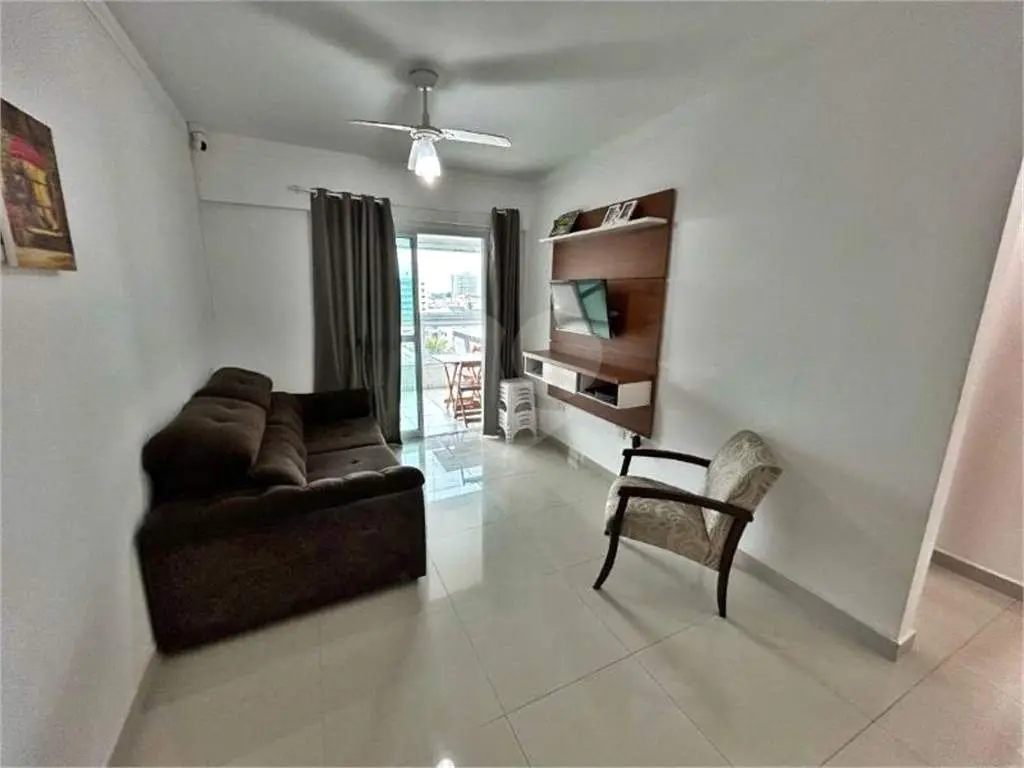Apartamento para Venda em Praia Grande, Canto do Forte, 1 dormitório, 1 banheiro, 1 vaga