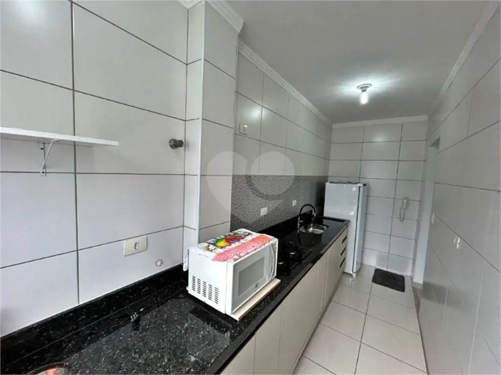 Apartamento para Venda em Praia Grande, Canto do Forte, 1 dormitório, 1 banheiro, 1 vaga