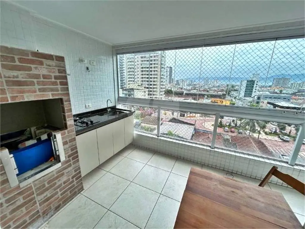 Apartamento para Venda em Praia Grande, Canto do Forte, 1 dormitório, 1 banheiro, 1 vaga